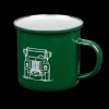 Scania Green Metal Vintage Mug New