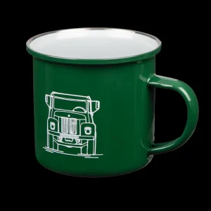 Scania Green Metal Vintage Mug New