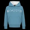 Scania Kids Light Blue Stripe Hoodie Cheap