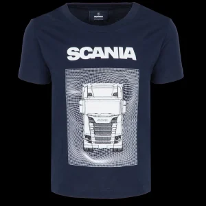 Scania Kids Navy Truck T-Shirt Discount