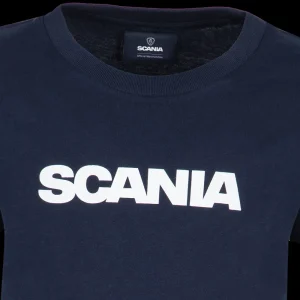 Scania Kids Navy Wordmark T-Shirt Flash Sale