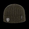 Scania Kids Ribbed Beanie - Olive Green Best