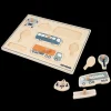 Scania Kids Wooden Puzzle Board Flash Sale