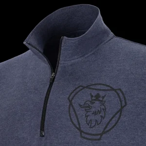 Scania Men's 1/4 Zip Stripe Long Sleeve T-Shirt Shop