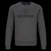 Scania Men's Anthracite Crew Neck Sweatshirt Hot