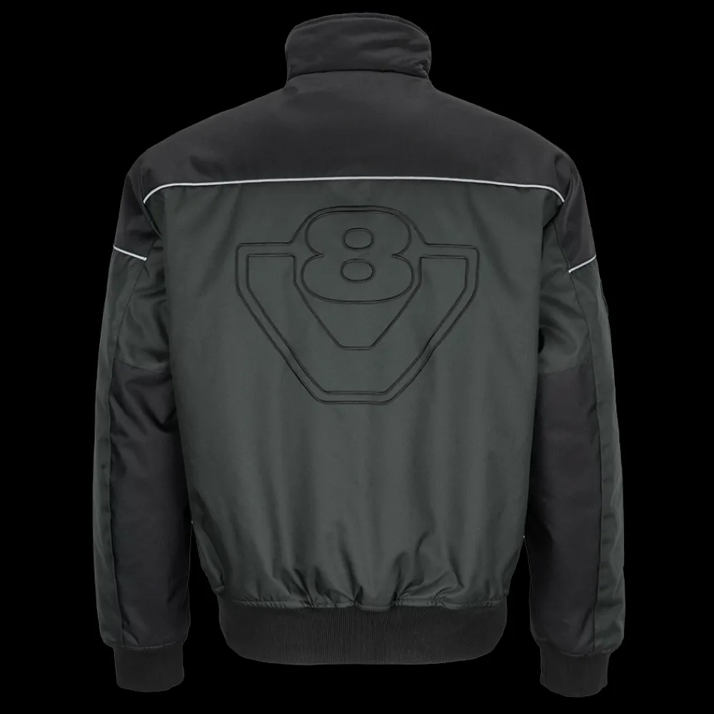 mens_anthracite_duo_v_truck_jacket_3.webp Scania Men's Anthracite Duo V8 Truck Jacket Store