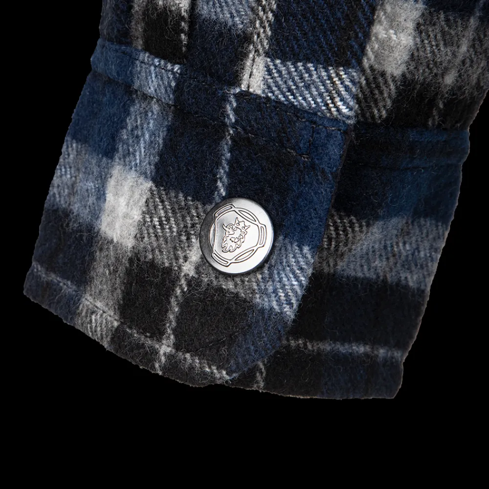 mens_blue_checked_overshirt_2.webp Scania Men's Blue Checked Overshirt Flash Sale