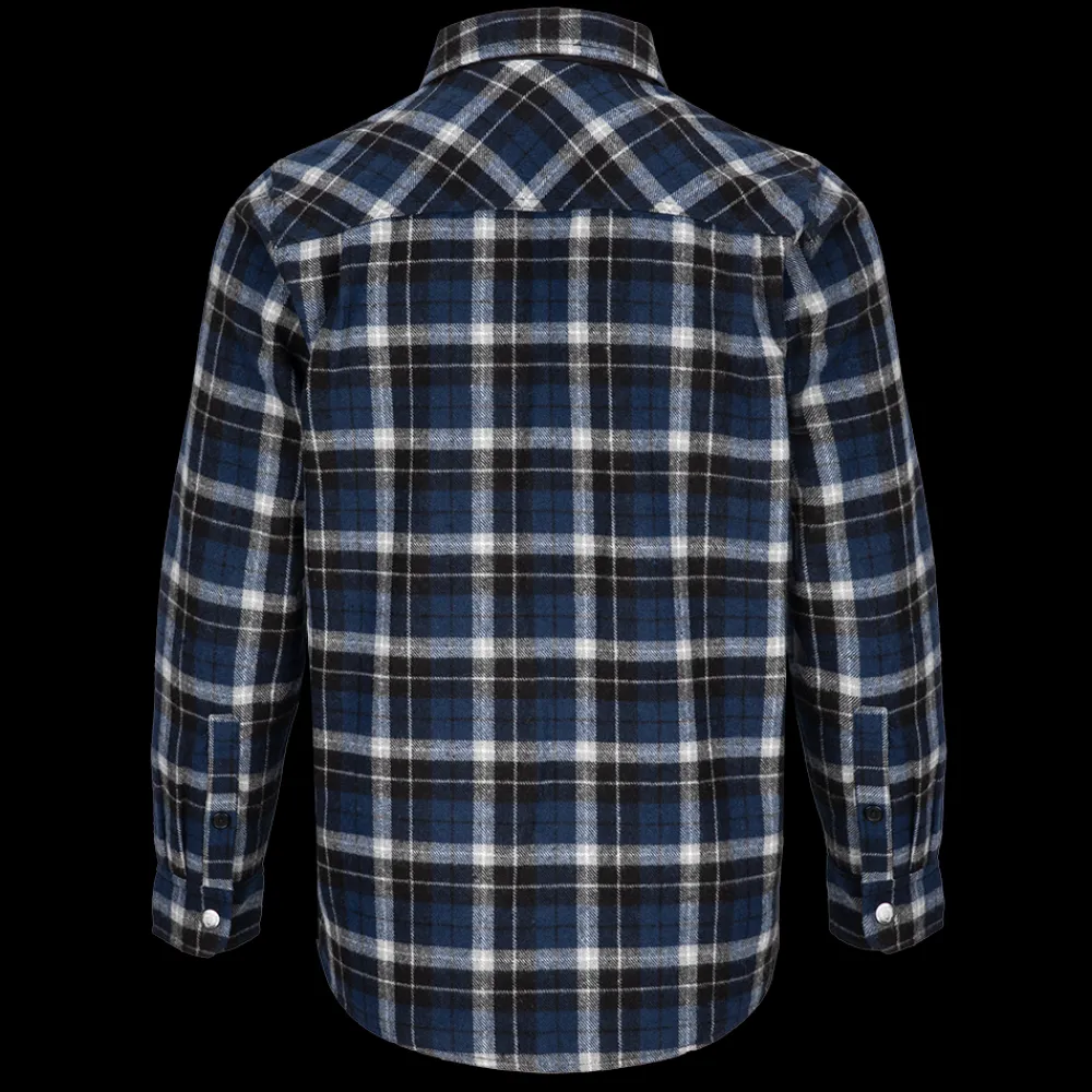 mens_blue_checked_overshirt_3.webp Scania Men's Blue Checked Overshirt Flash Sale