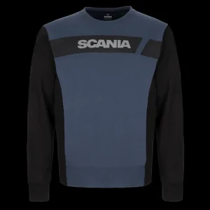 Scania Men's Contrast Stripe Sweatshirt Discount