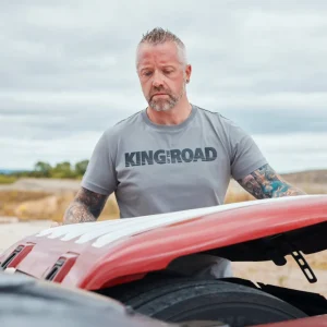 Scania Men's Grey King Of The Road T-shirt Online