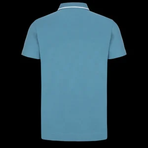 Scania Men's Light Blue Base Polo Best