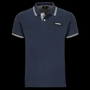 Scania Men's Navy Classic Pique Outlet