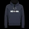 Scania Men's Navy Trademark Hoodie Hot