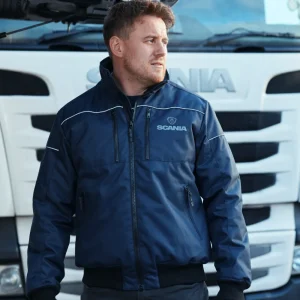 Scania Men's Navy Truck Jacket 4.0 Cheap