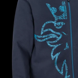 Scania Men's Navy Zip Griffin Hoodie Cheap