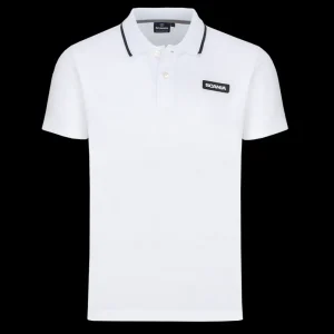 Scania Men's Optical White Base Polo Sale