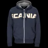 Scania Men's Retro Logo Zip Hoodie Fashion