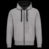 Scania Men's Stone Grey Base Zip Hoodie Hot