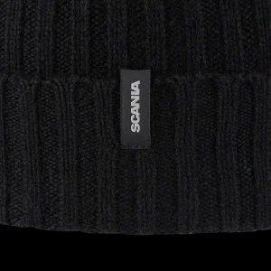 Scania Ribbed Beanie - Black Best Sale