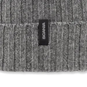 Scania Ribbed Beanie - Grey Cheap