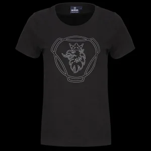 Scania Women's Black HD Symbol T-Shirt Best Sale