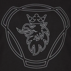 Scania Women's Black HD Symbol T-Shirt Best Sale