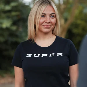 Scania Women's Black Ice Basic SUPER T-Shirt Cheap