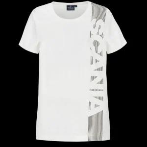 Scania Women's Broken White V Stripe T-Shirt Clearance