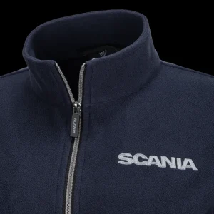 Scania Women's Navy Base Fleece Jacket Cheap
