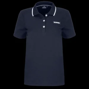 Scania Women's Navy Base Polo Best