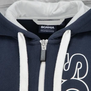 Scania Women's Navy Base Zip Hoodie Discount