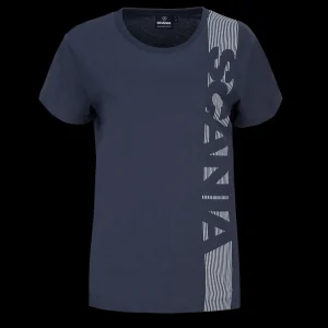 Scania Women's Navy V Stripe T-Shirt Best