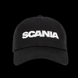 Scania Wordmark Baseball Cap - Black Fashion